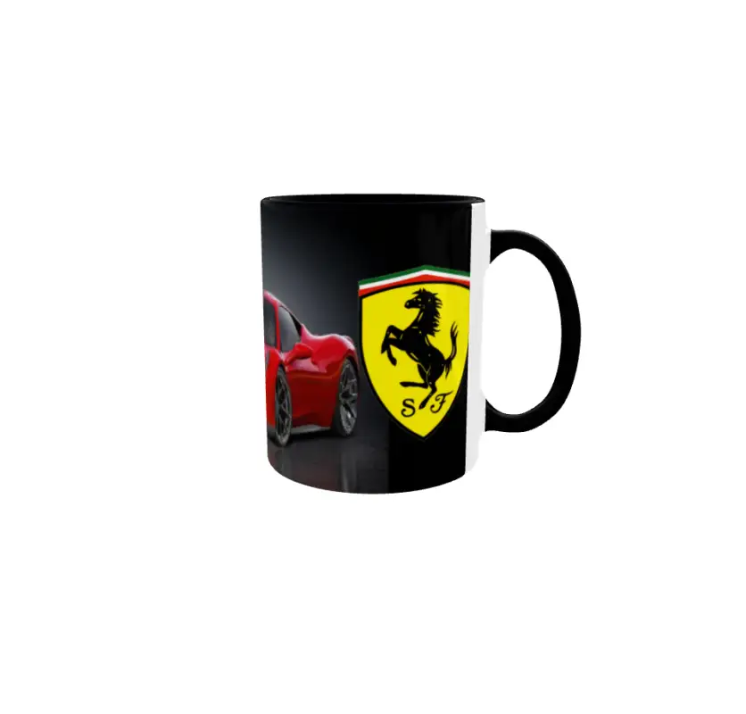 Ferrari, cana ceramica, 330ml, model cgs1746v